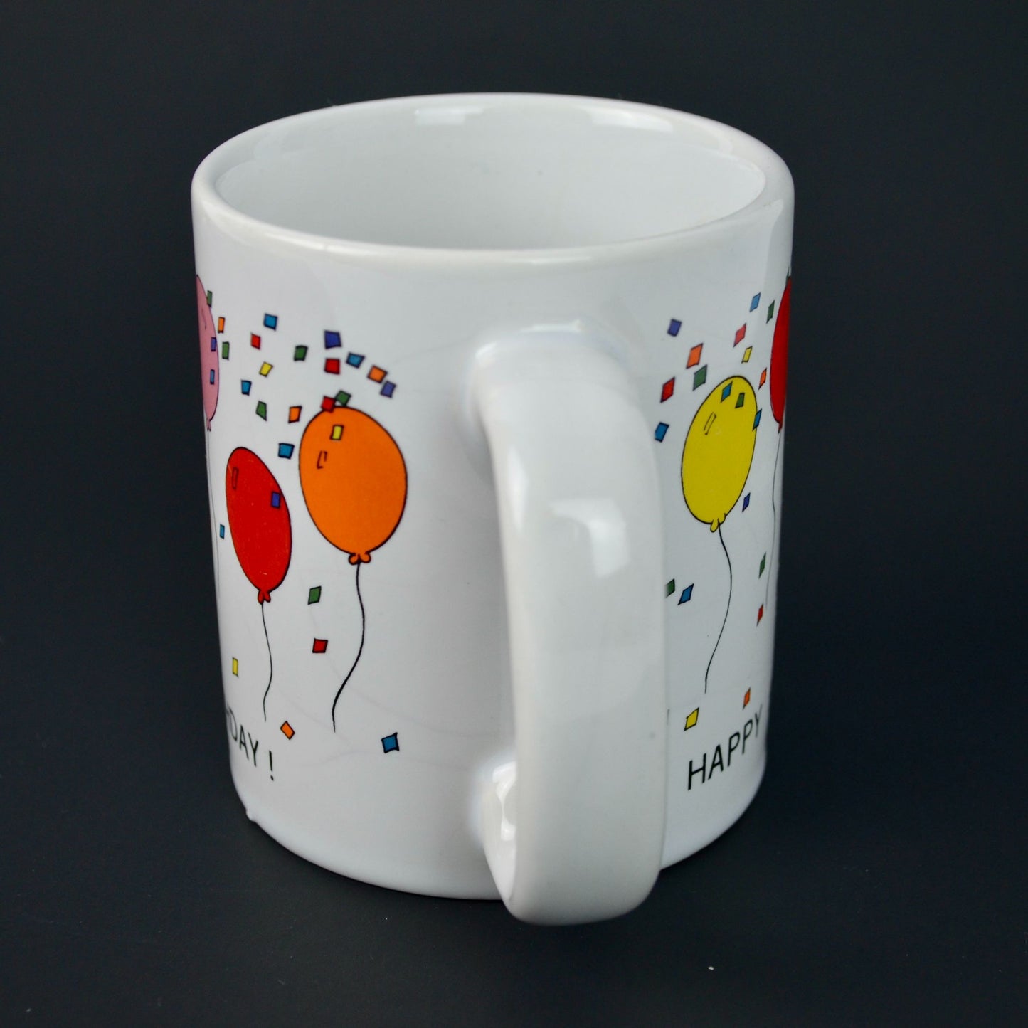 Vintage Happy Birthday Coffee Mug