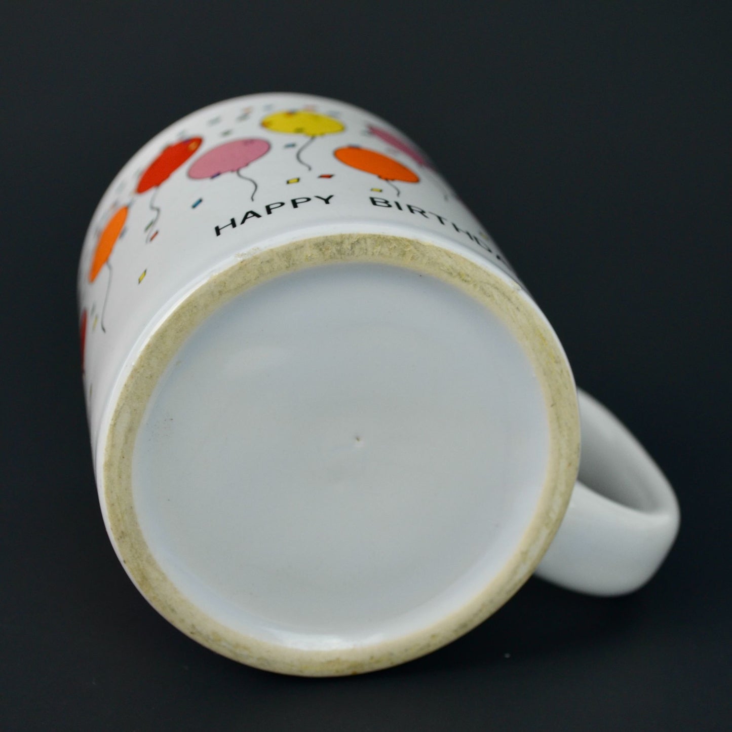 Vintage Happy Birthday Coffee Mug