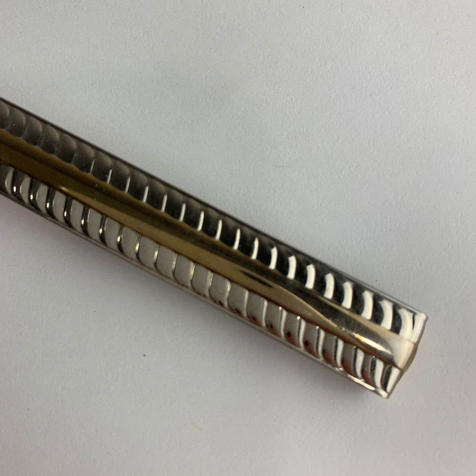 Vintage Swank Men's Tie Clip Gold Silver