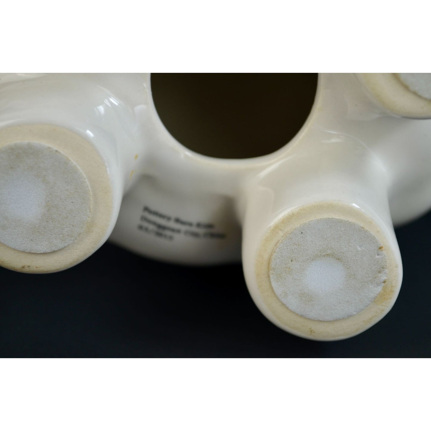 Pottery Barn Kids Sheep Lamb Piggy Bank White Ceramic READ