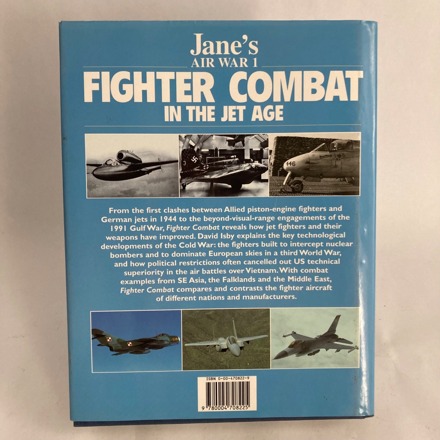 Jane's Air War 1: Fighter Combat in the Jet Age Hardcover Book Vintage Military
