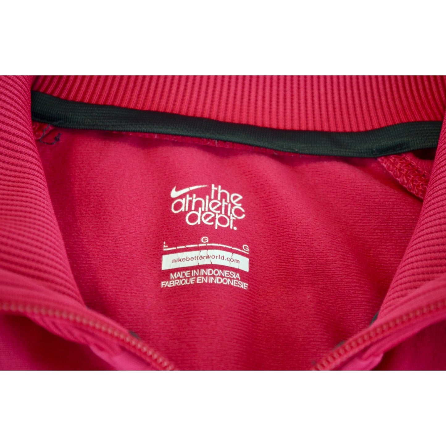 Nike The Athletic Dept. Pink Women's Jacket Full Zip Large