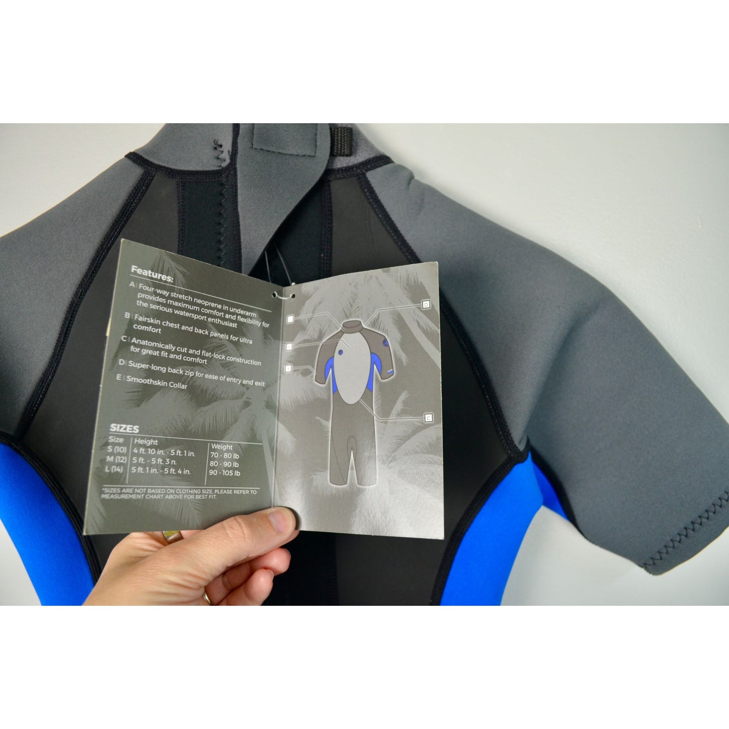 Body Glove Springsuit Wetsuit Teen Unisex Black