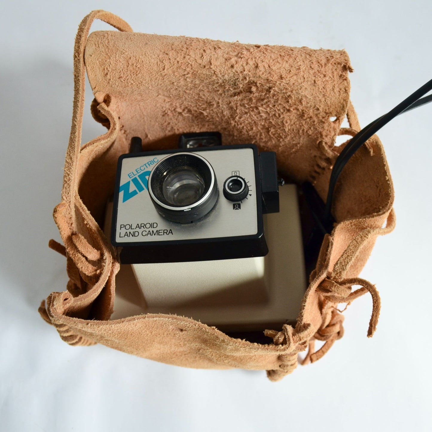 Vintage Handmade Camera Bag *Fits a Polaroid*