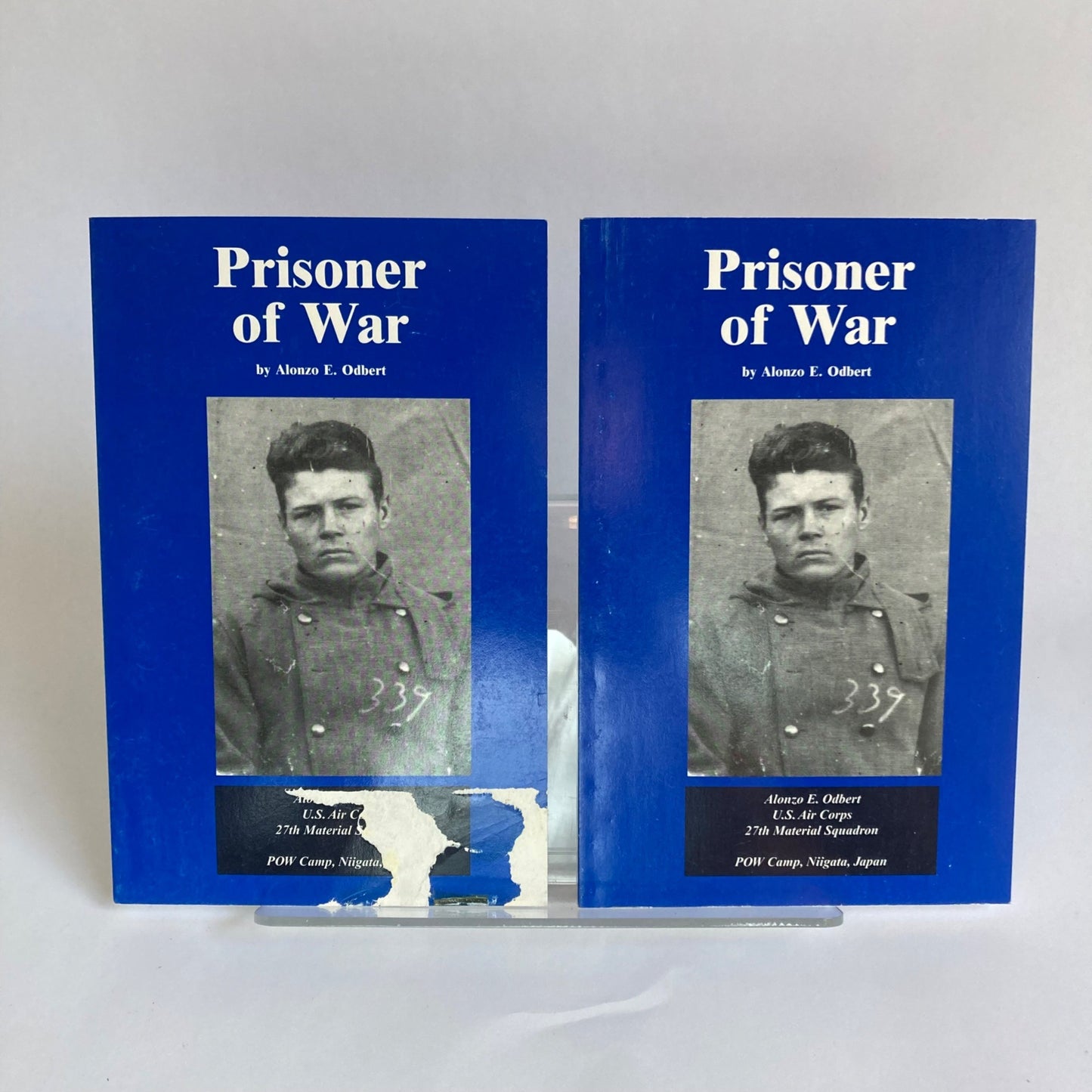 Lot 2 WWII Books: My Navy Experience 1943-1946 & Prisoner of War