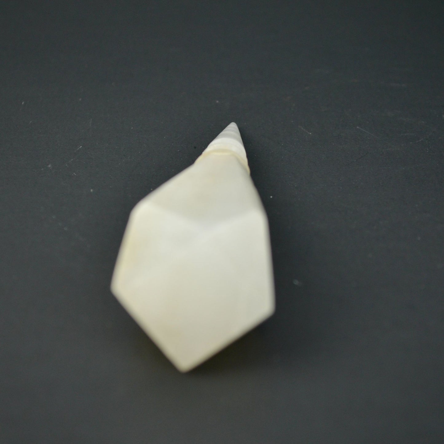 Vintage Onyx Perfume Bottle Small Carved White