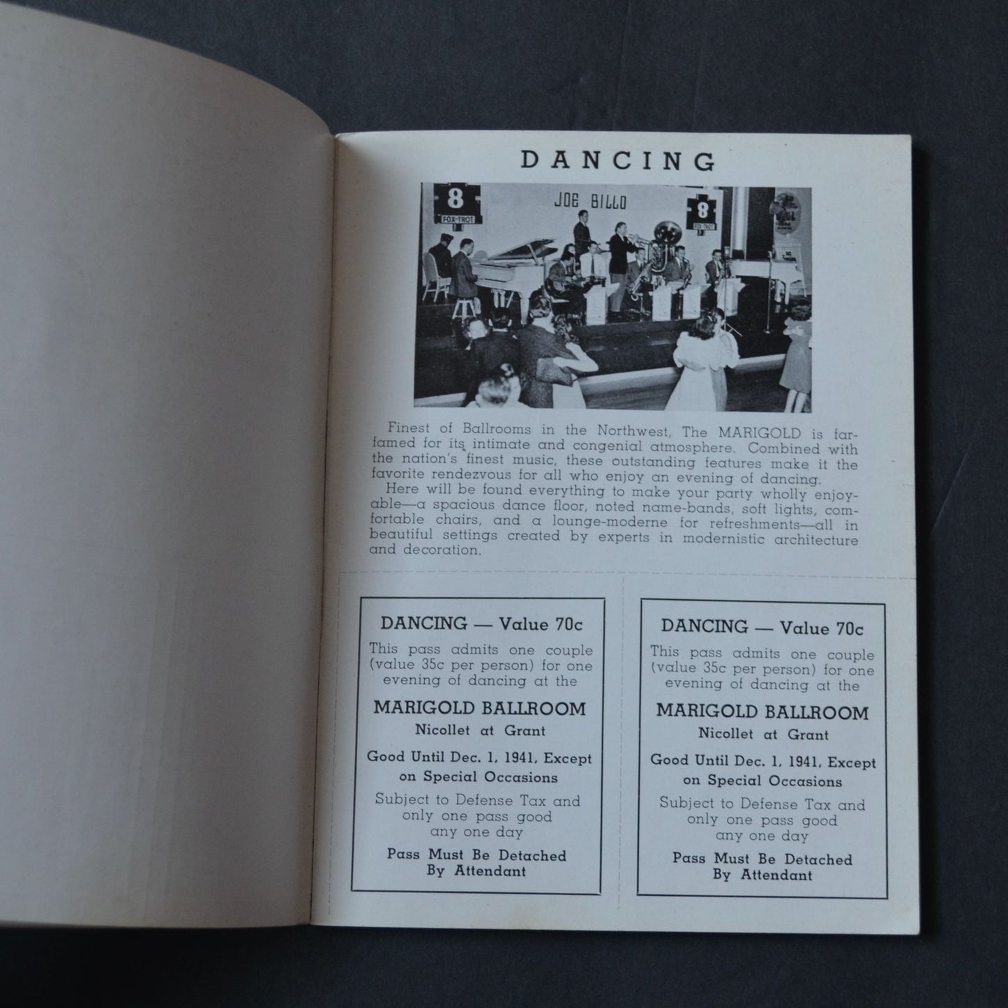 Sport Sampler Minneapolis Season 1941 Booklet Vintage