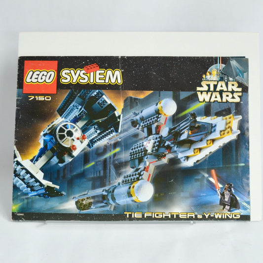 Lego System Star Wars 7150 Tie Fighter & Y-Wing Instruction Manual Booklet