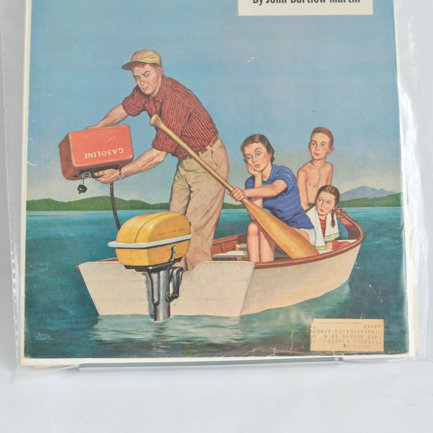 The Saturday Evening Post Magazine COVER June 27 1959