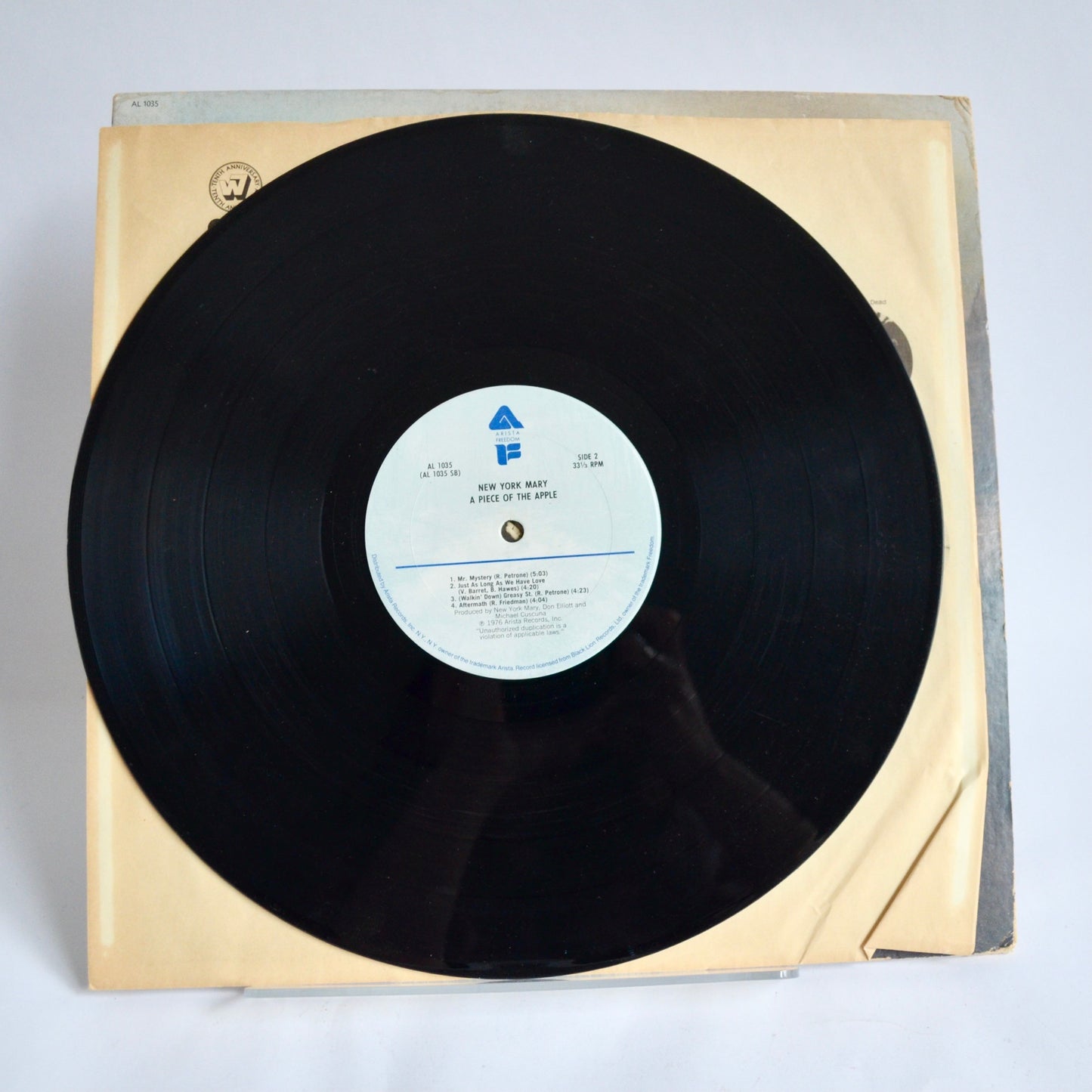 New York Mary A Piece of the Apple Vinyl Record Untested AL 1035