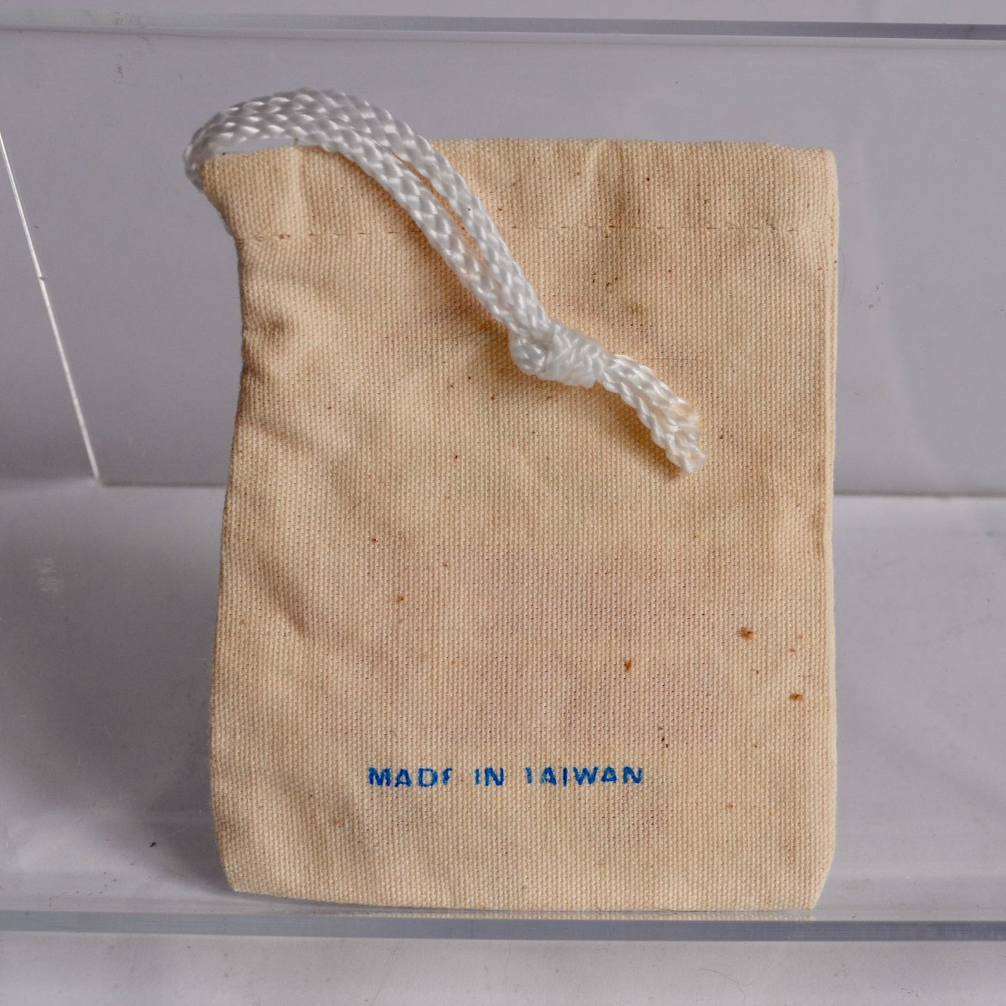 EMPTY Imperial Champion Marbles Cloth Drawstring Bag
