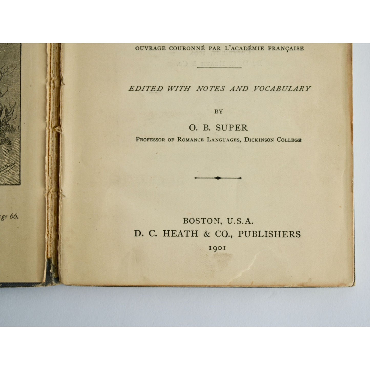 La Tache du Petit Pierre Jeanne Mairet 1901 Antique Book