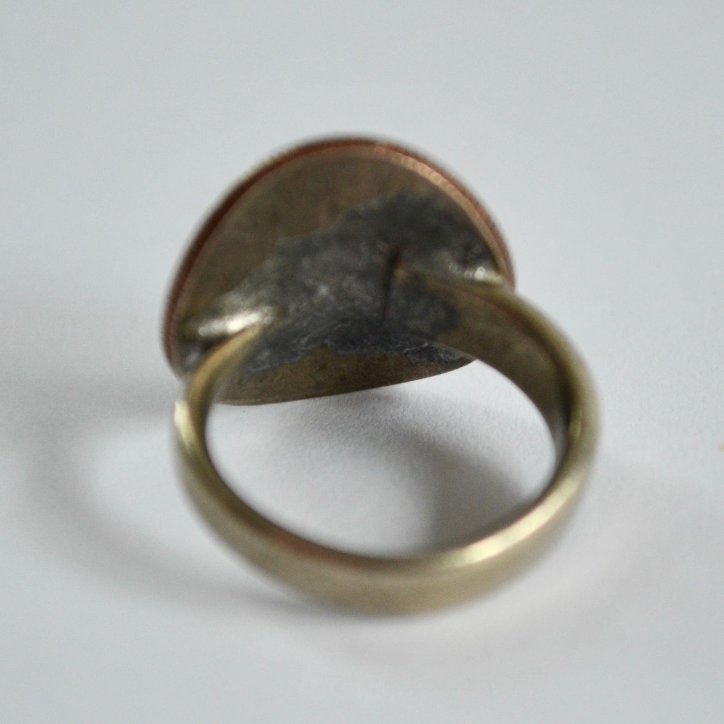 1967 US Dime Ring Vintage Size 3.75
