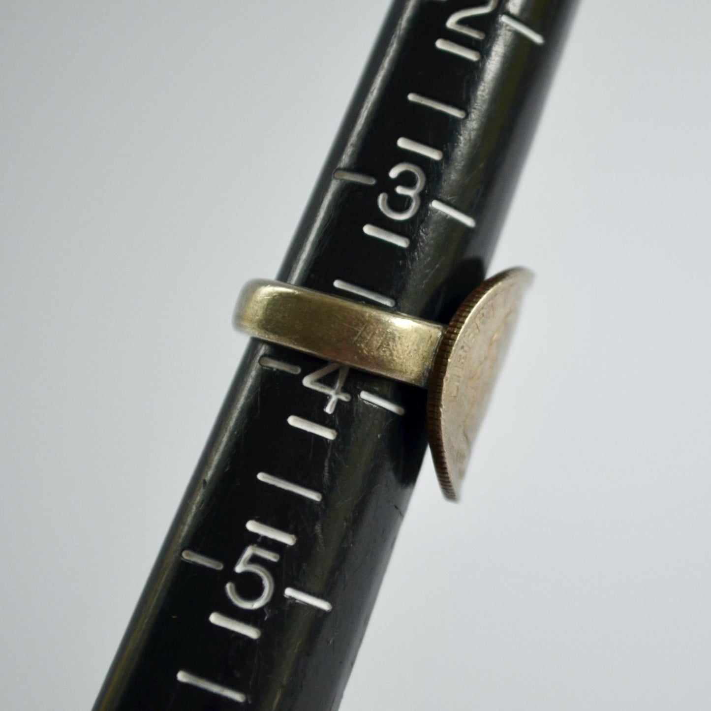 1967 US Dime Ring Vintage Size 3.75