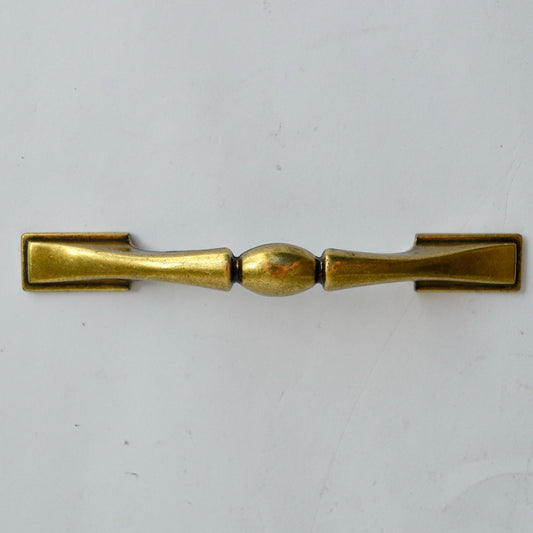Vintage Brass Drawer Cabinet Pull Handle 3" Centers