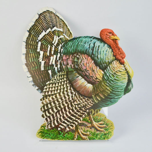 1970s Vintage Die Cut Turkey Wall Decor