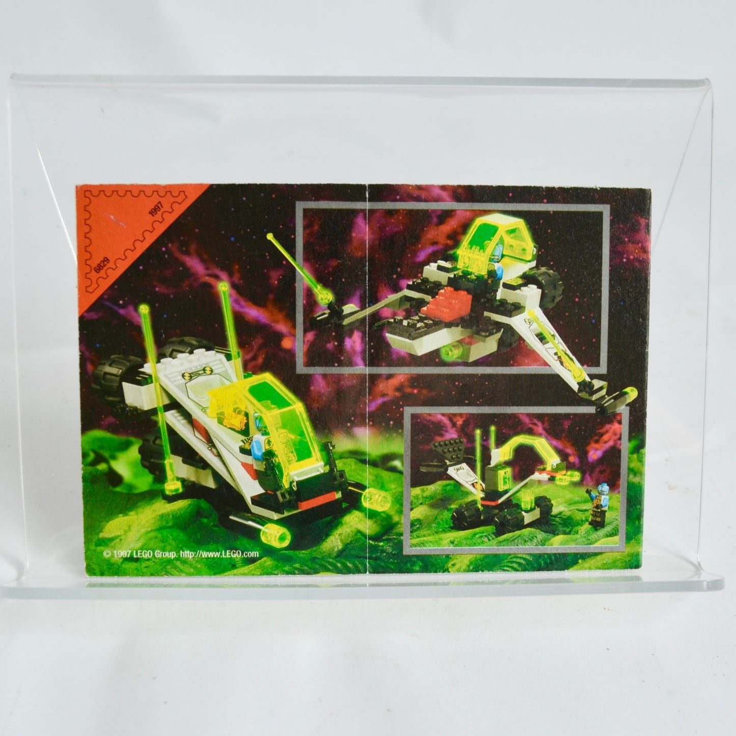 Lego System 6829 Radon Rover Instruction Manual Booklet