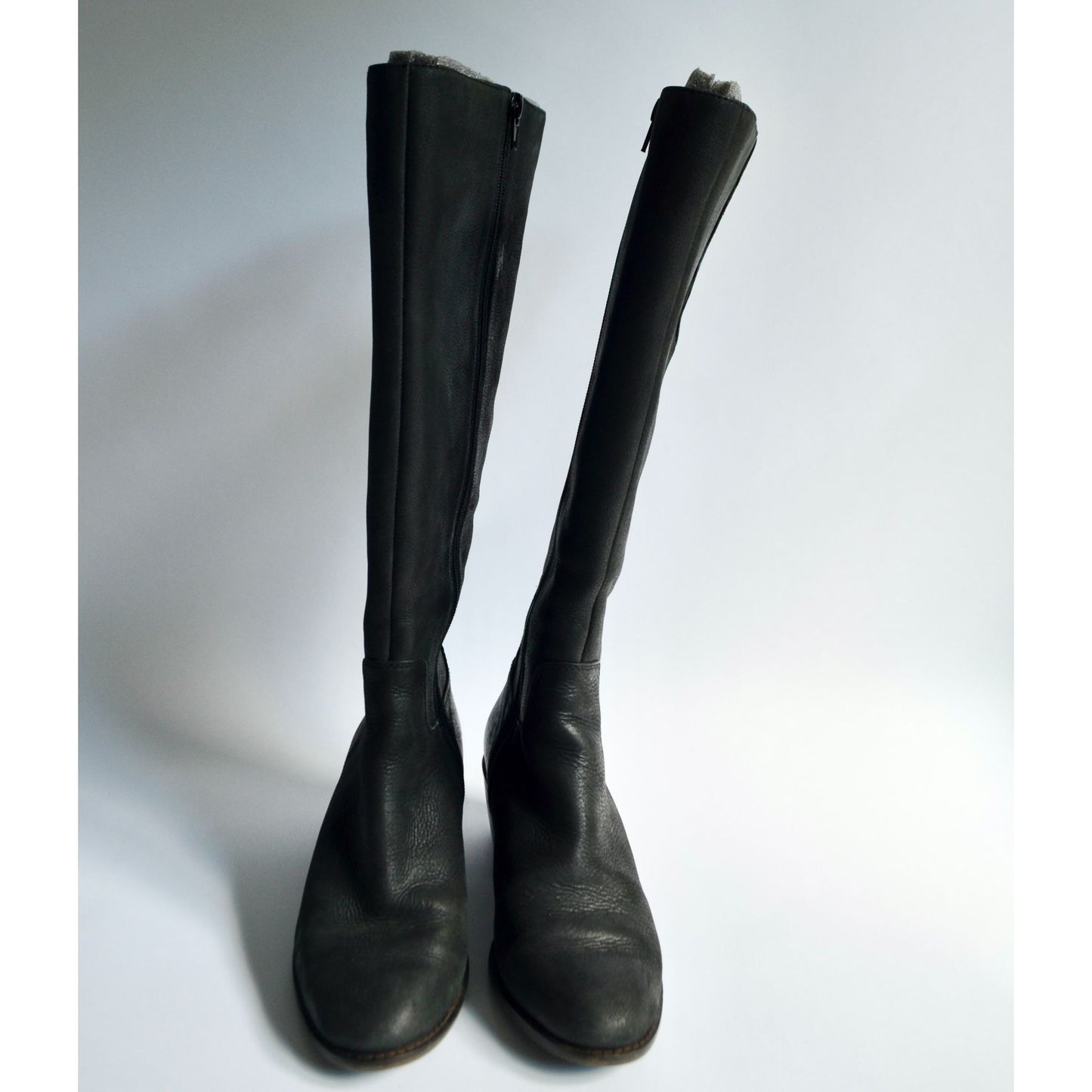 Lucky Brand Iscah Black Heeled Boots Women's Size 6.5 M