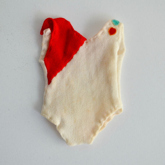 Mattel Barbie Leotard Red White