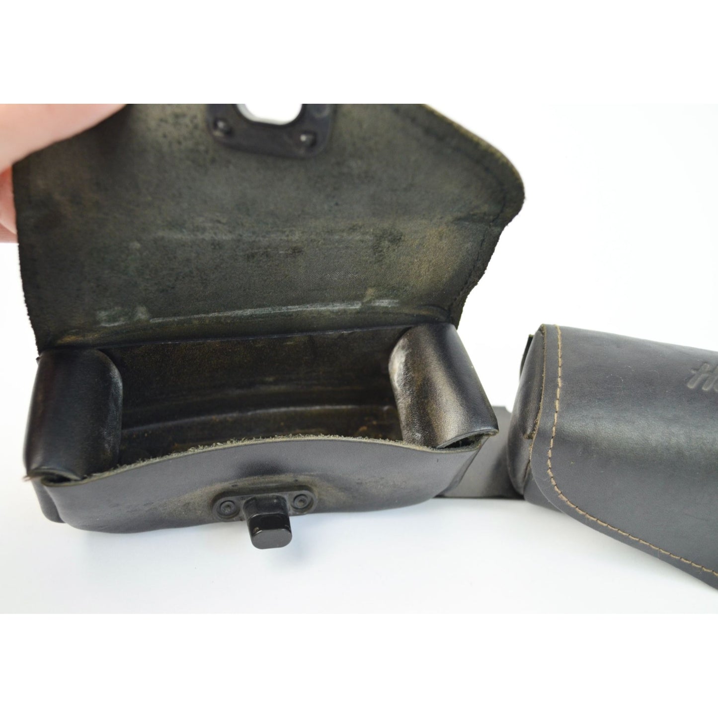 Harley Davidson 3-Pocket Motorcycle Windshield Bag Storage Pouch