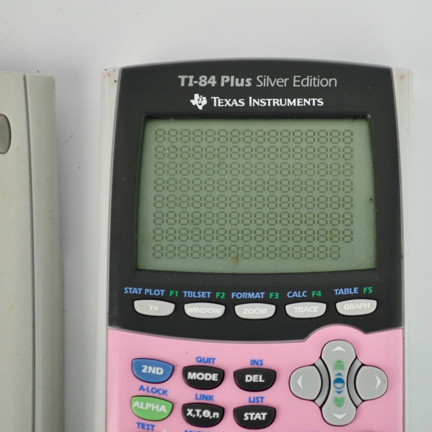 TI-84 Plus Silver Edition Pink Graphing Calculator WORKING