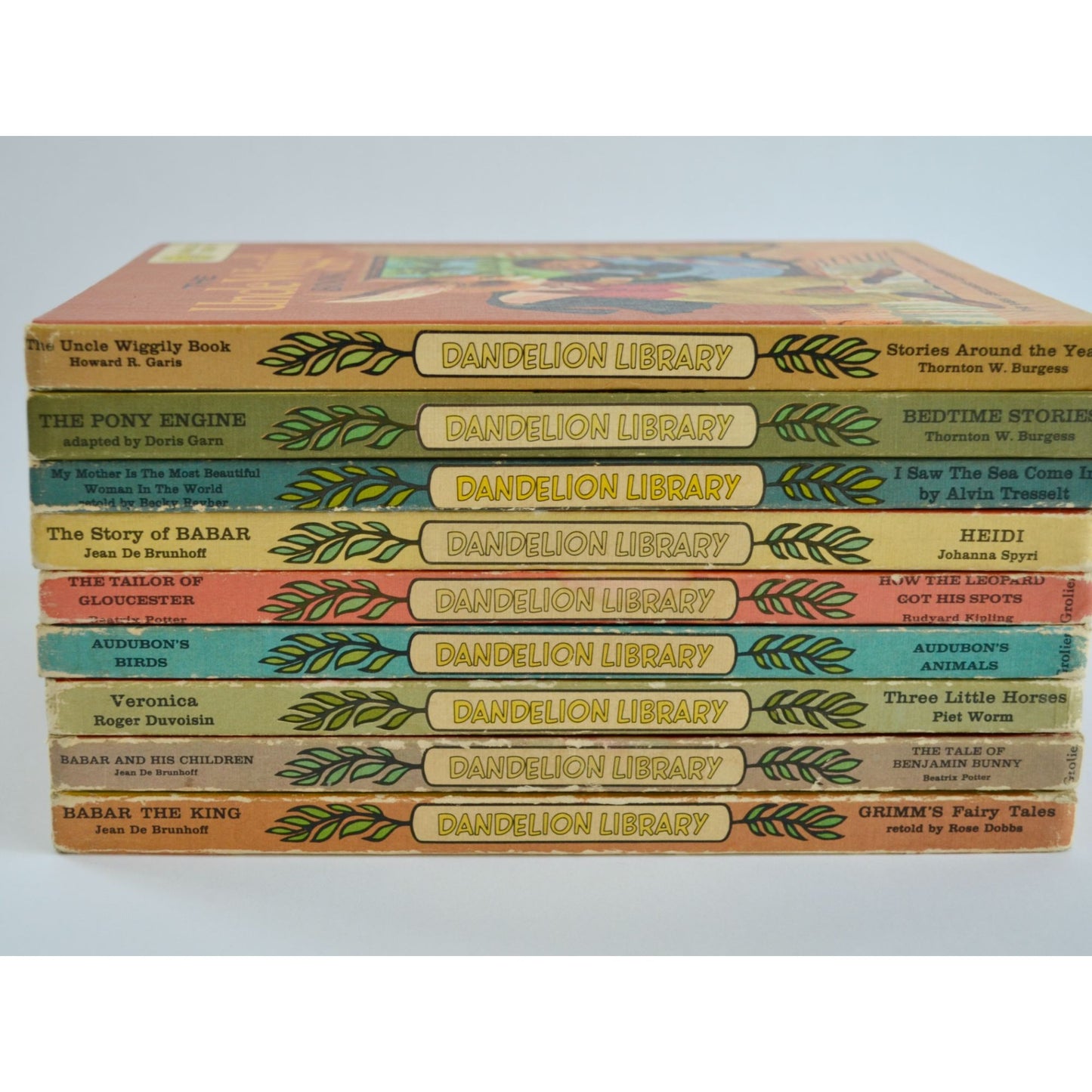 Dandelion Library Hardcover Vintage Books Lot of 9