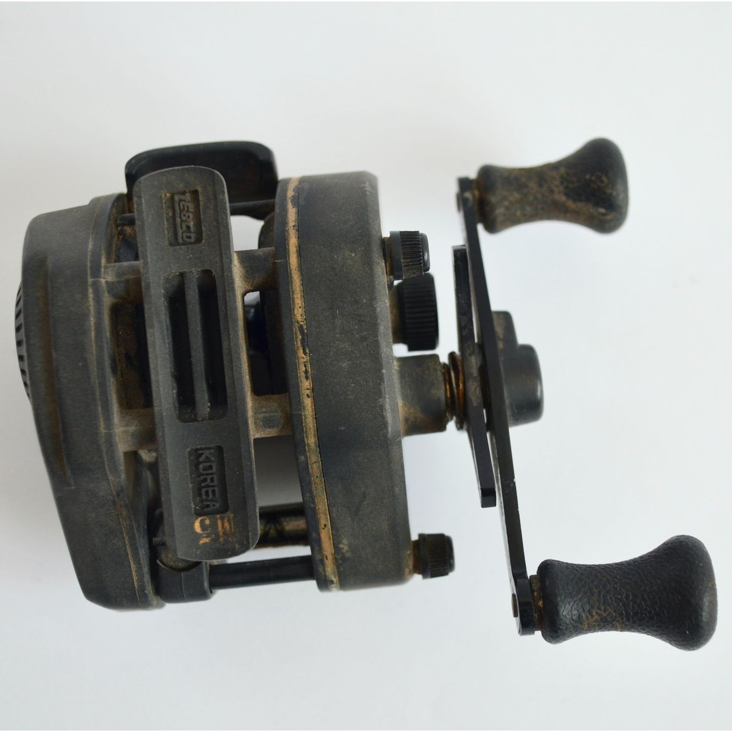 Zebco Pro Staff 110 Bait Casting Reel Fishing Vintage 1980's Baitcast WORKS!