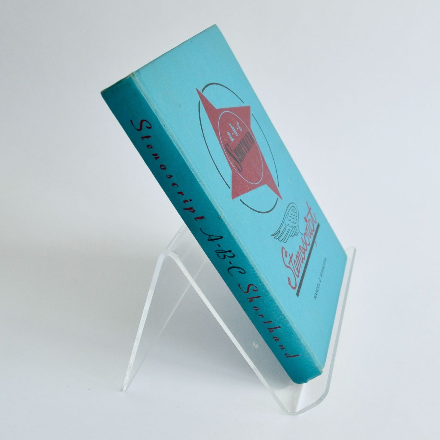 Stenoscript ABC Shorthand Manuel C. Avancena Hardcover Vintage Book 1964