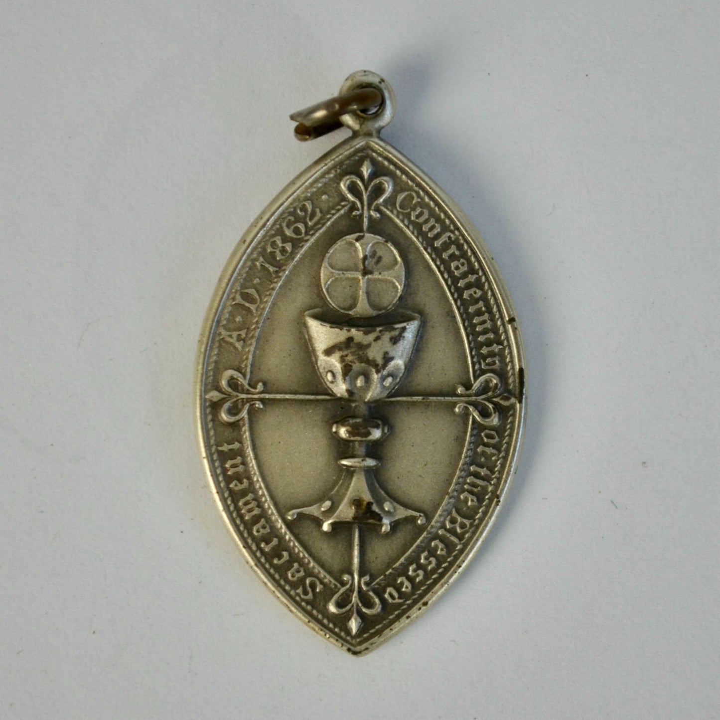 Confraternity of the Blessed Sacrament 1862 Religious Medal