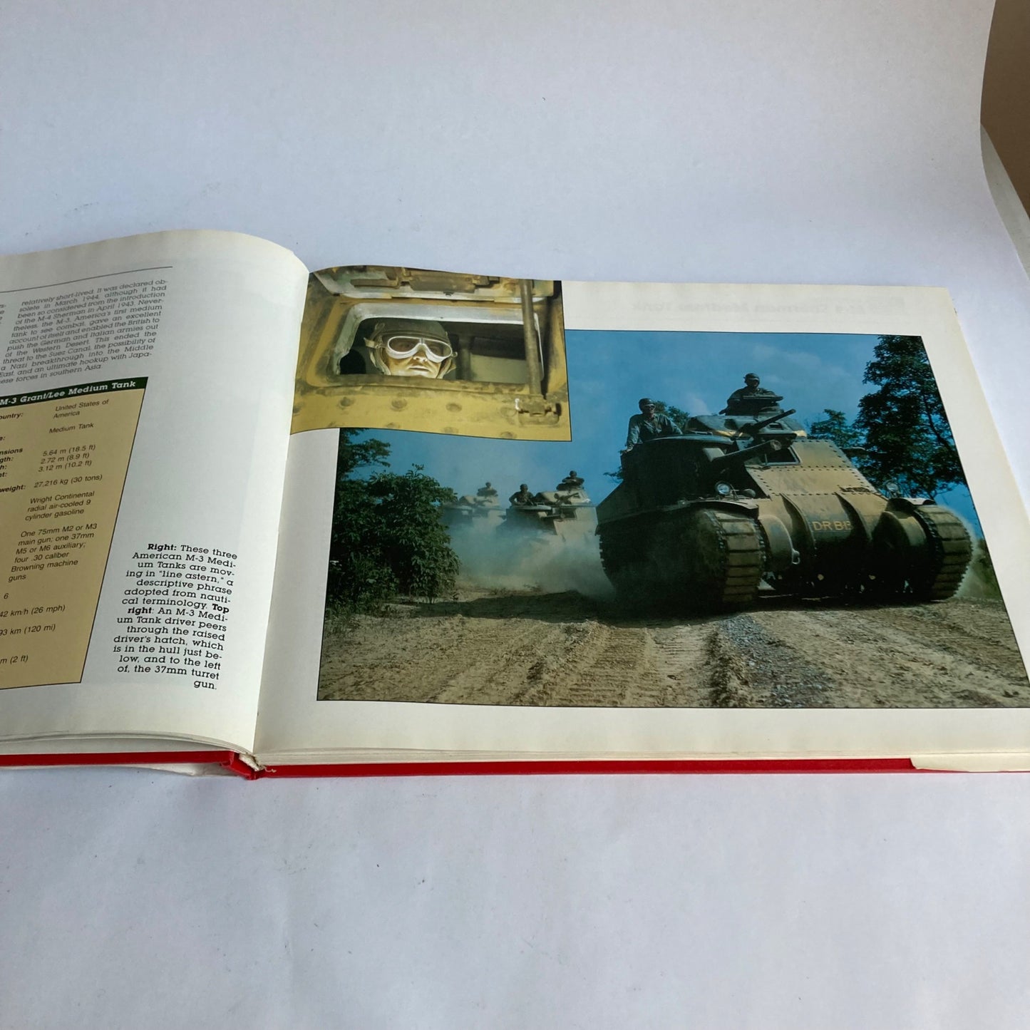 The Illustrated History of Tanks Vintage 1989 Book by Lightbody/Poyer Pictorial