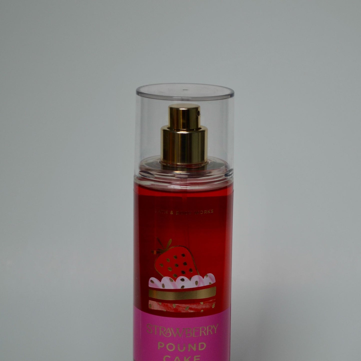 Bath Body Works Strawberry Pound Cake Fragrance Mist 8 Oz New