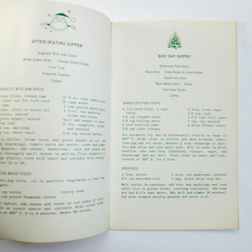 Northern States Power Company Holiday Recipes Book