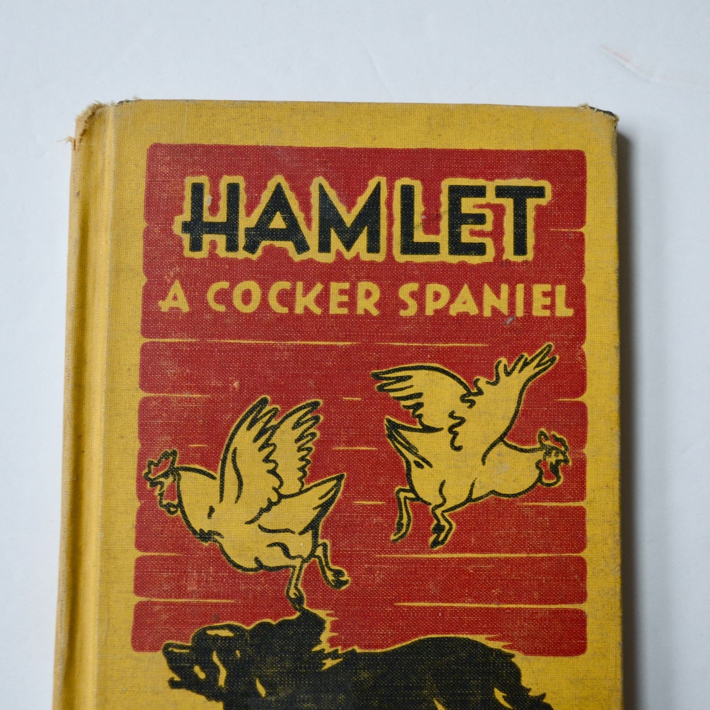 Hamlet A Cocker Spaniel Irma Simonton Black Hardcover Vintage Book 1938