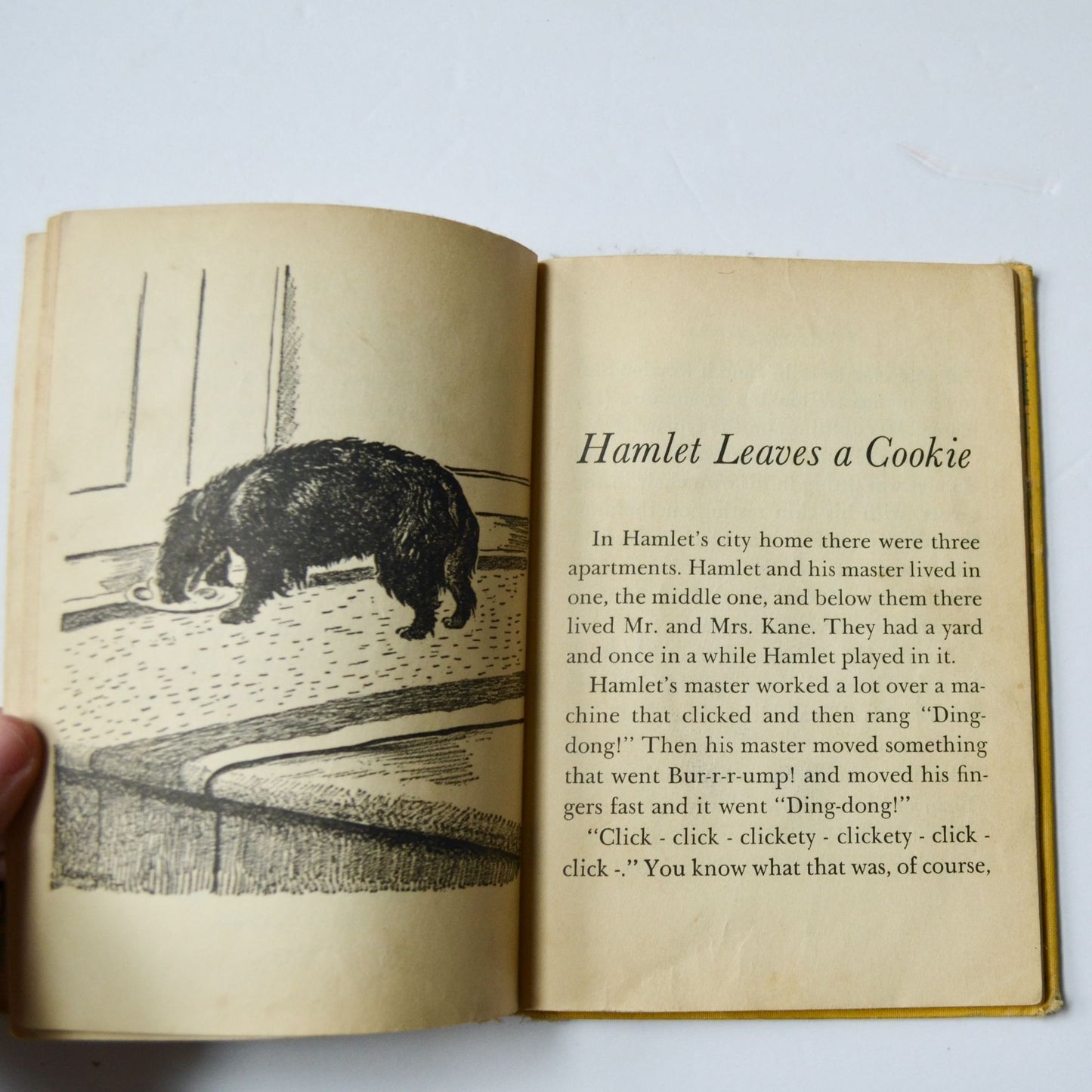 Hamlet A Cocker Spaniel Irma Simonton Black Hardcover Vintage Book 1938