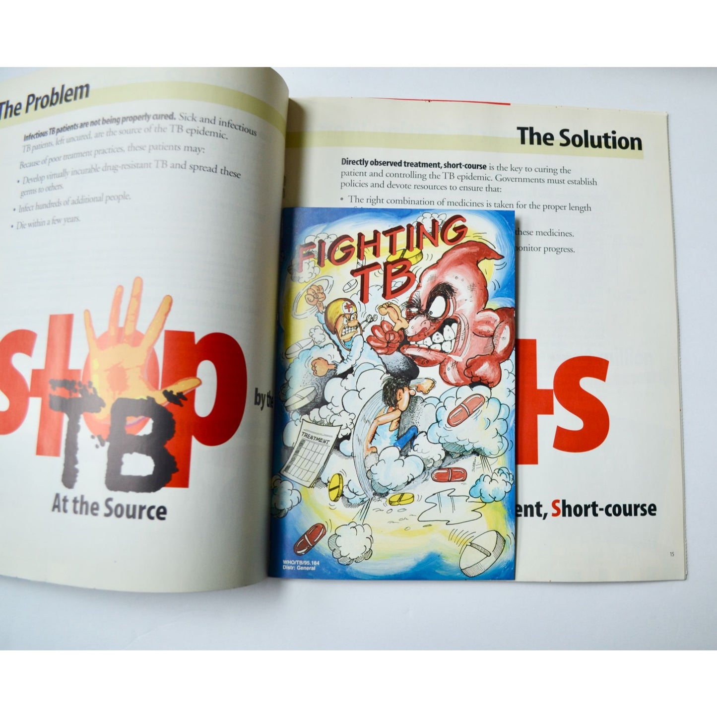 WHO World Health Organization Stop TB Report 1995