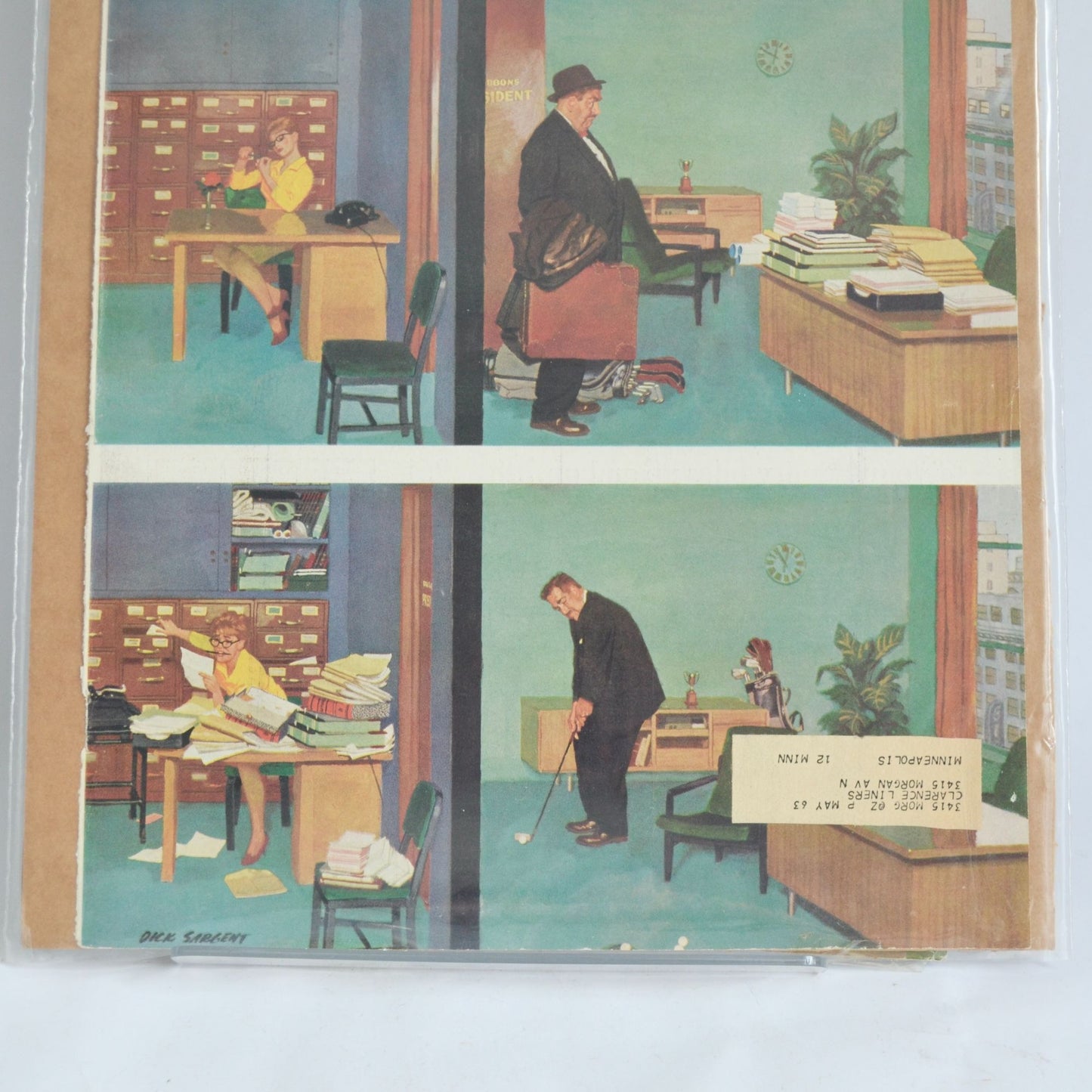 The Saturday Evening Post Magazine COVER February 18 1961