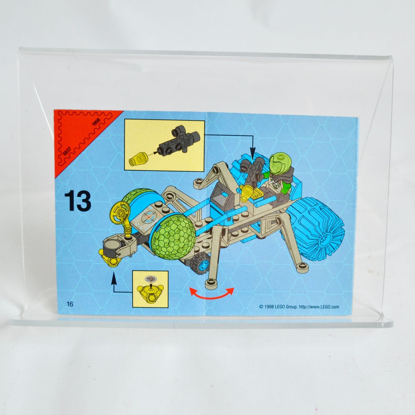 Lego System 6837 Cosmic Creeper Manual Instructions Booklet Only