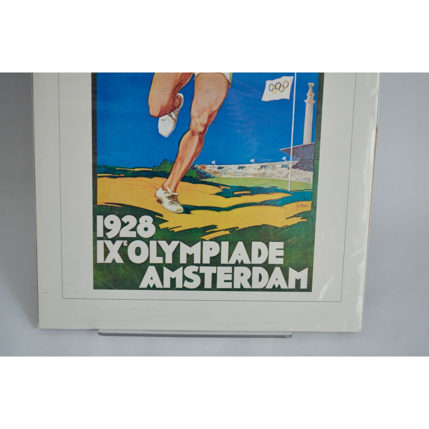 Amsterdam 1928 Olympics Vintage Poster 16 x 12"