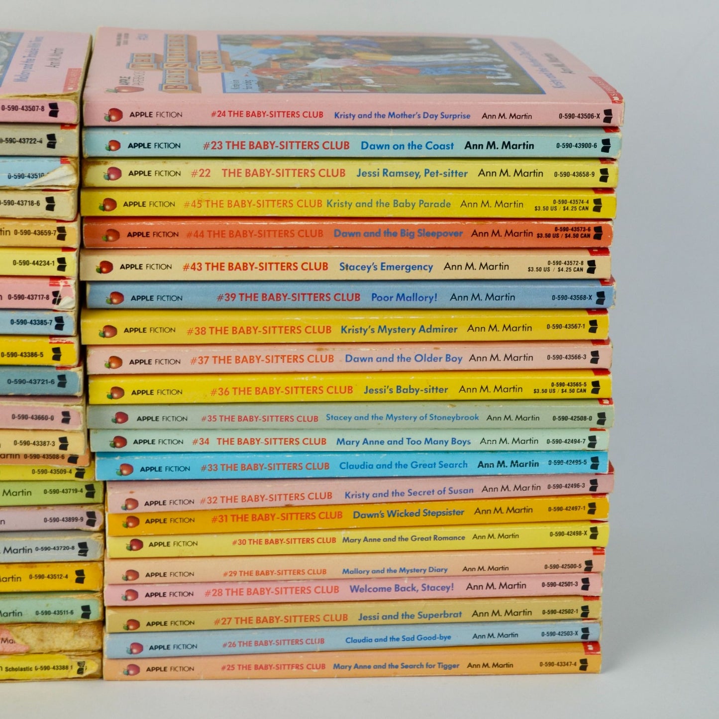 Baby-Sitters Club Lot of 42 Books Original Series