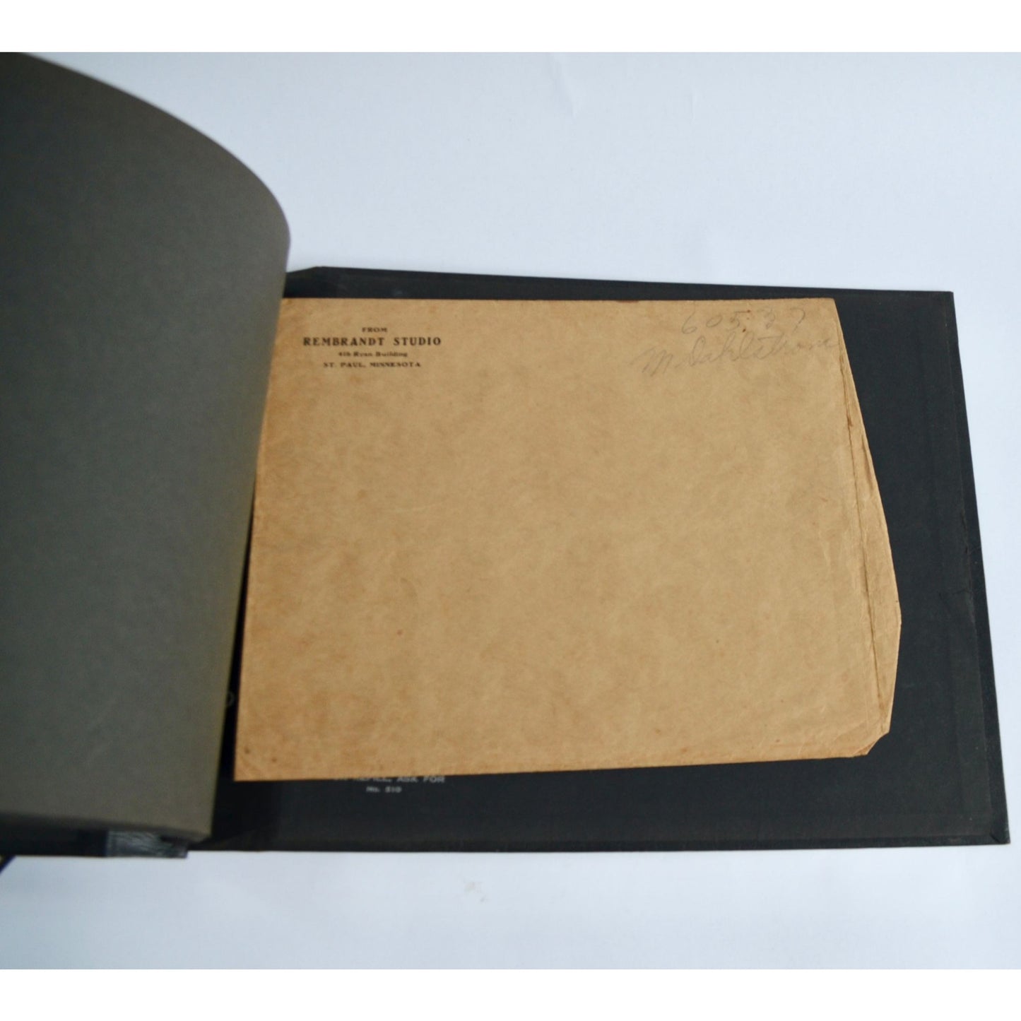 Lot 2 Vintage Photograph Albums Black & Brown Antique Photographs Photo