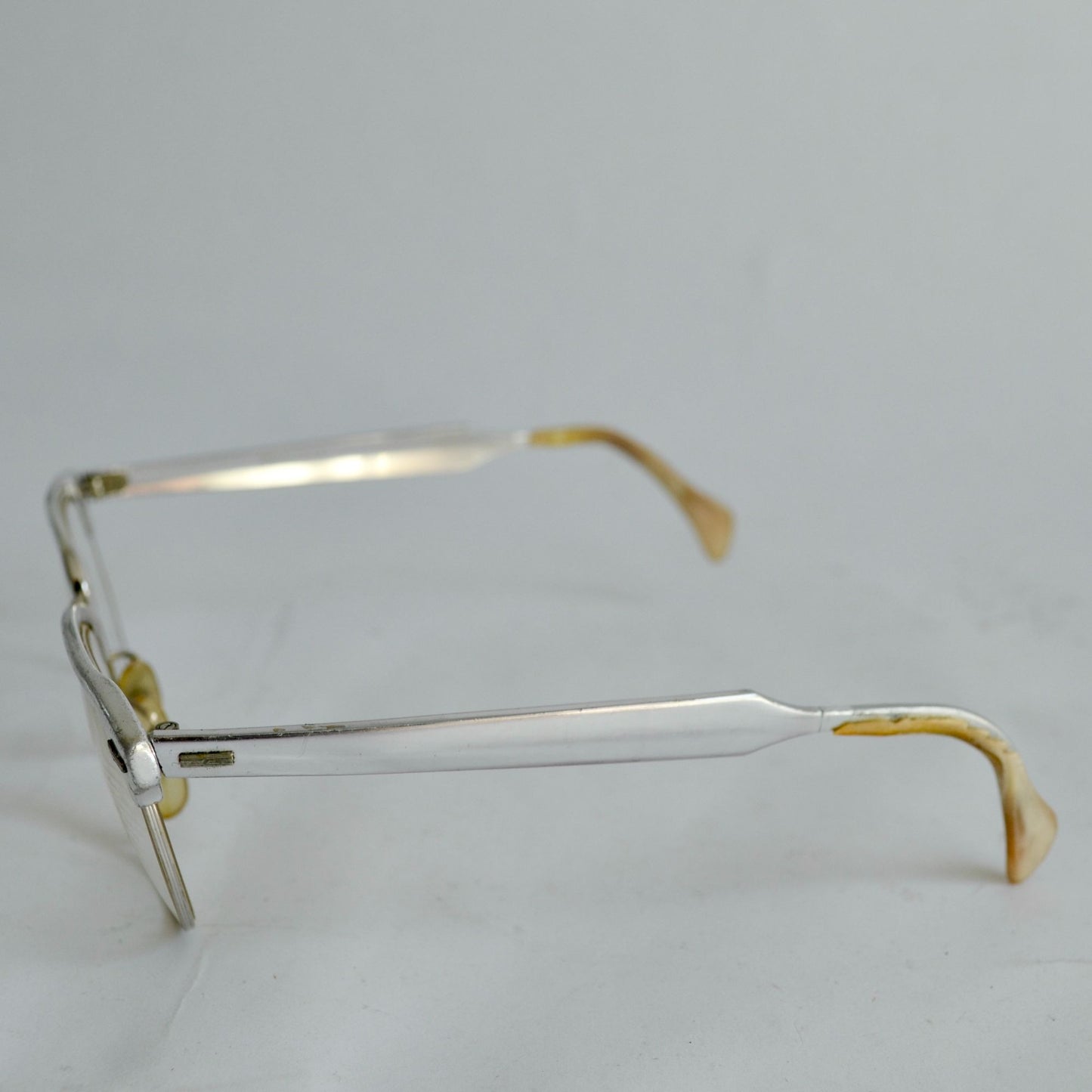 Vintage Shuron Horn Rim Eyeglasses Mid-Century 10-12K Gold Filled Trifocal