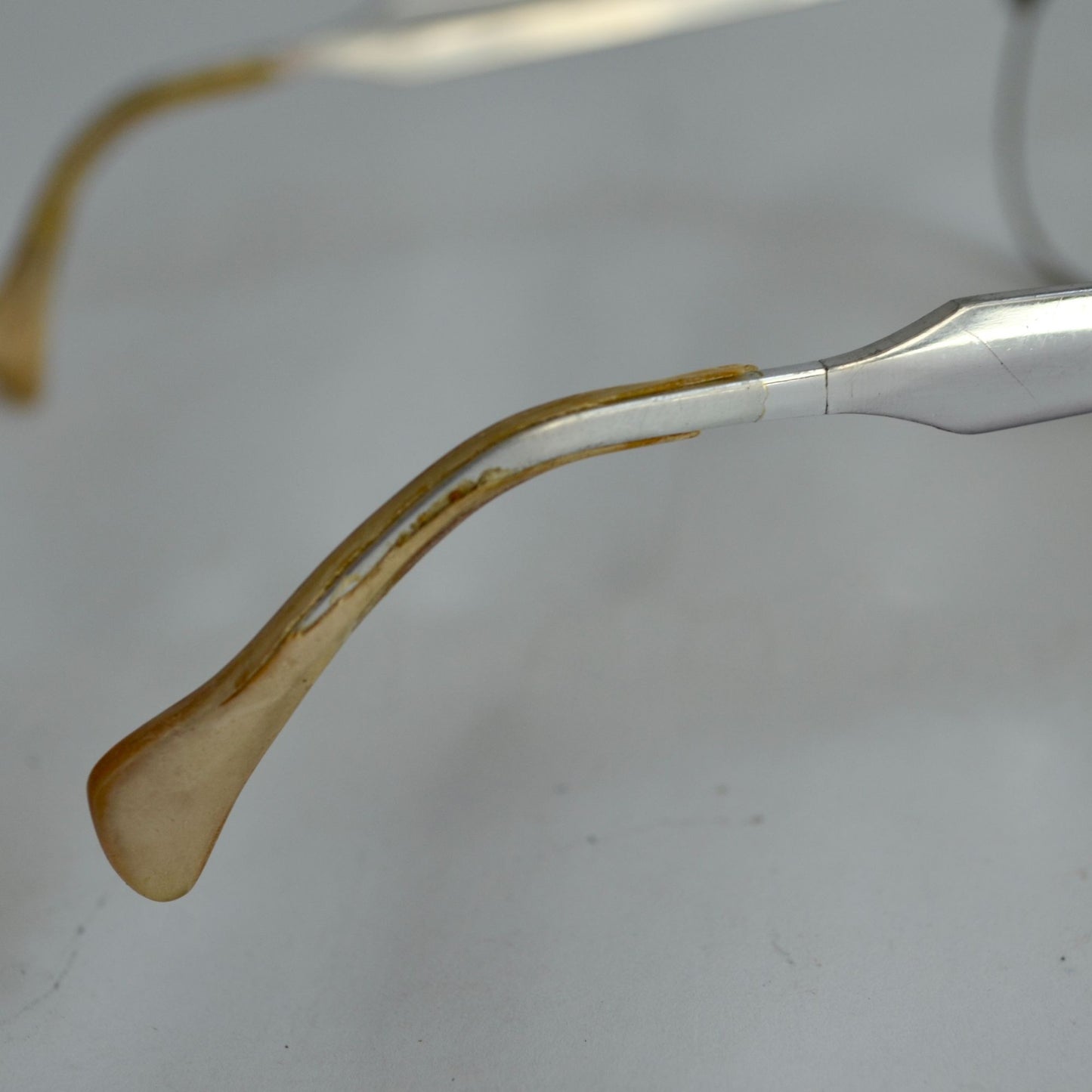 Vintage Shuron Horn Rim Eyeglasses Mid-Century 10-12K Gold Filled Trifocal