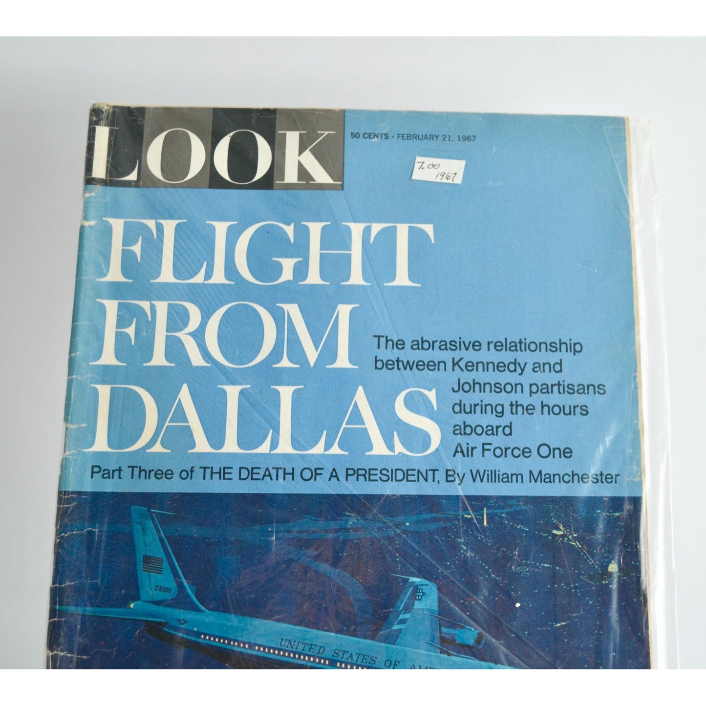 Look Magazine February 21 1967 Flight From Dallas Vintage