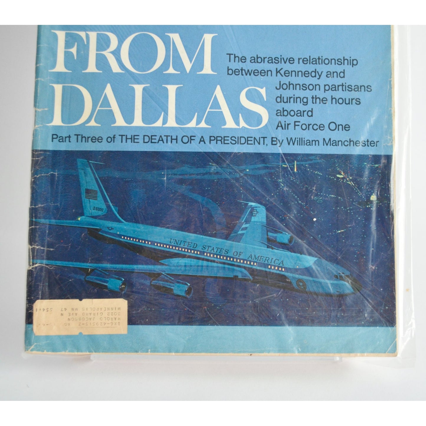 Look Magazine February 21 1967 Flight From Dallas Vintage