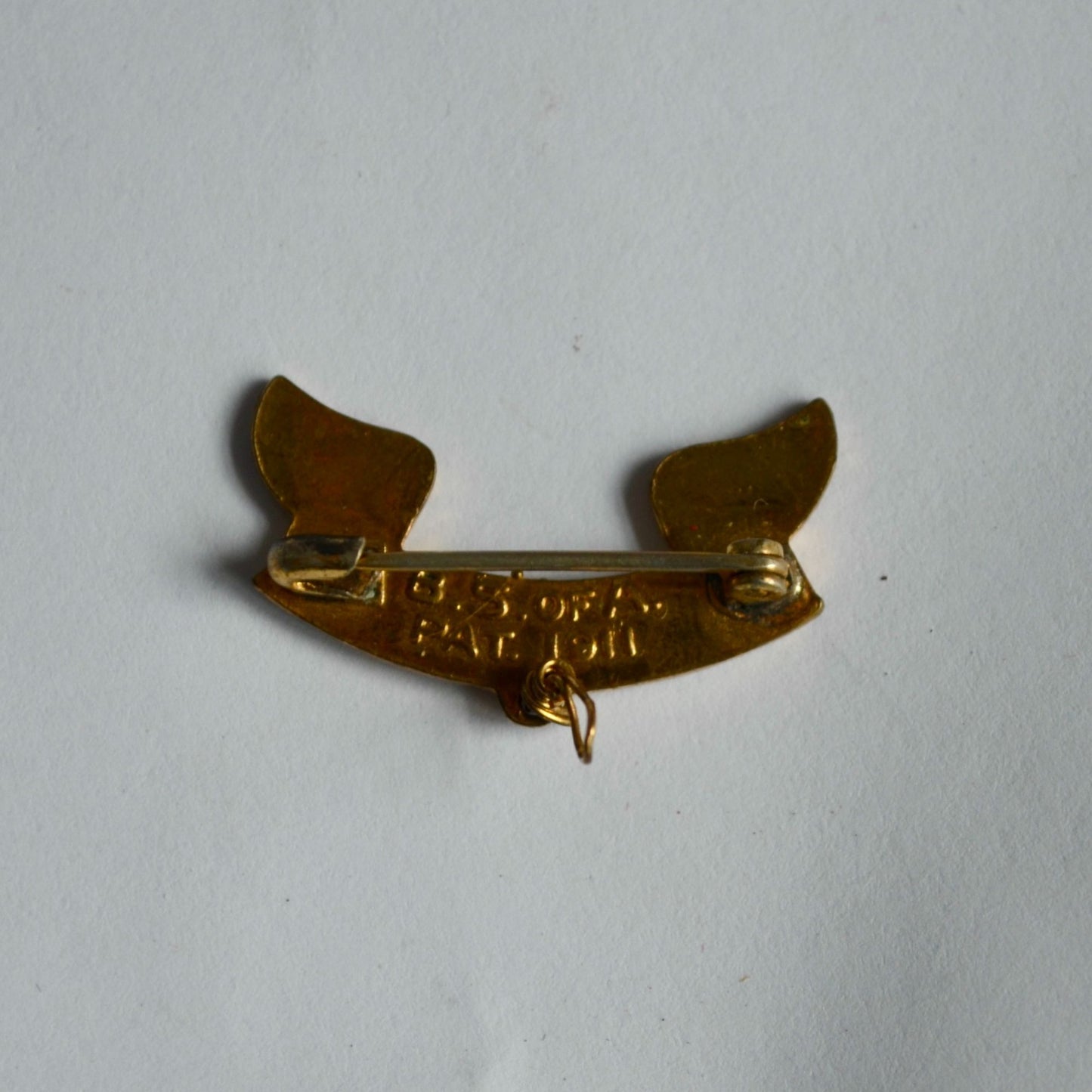 Vintage Boy Scouts of America Be Prepared Pin Gold Toned