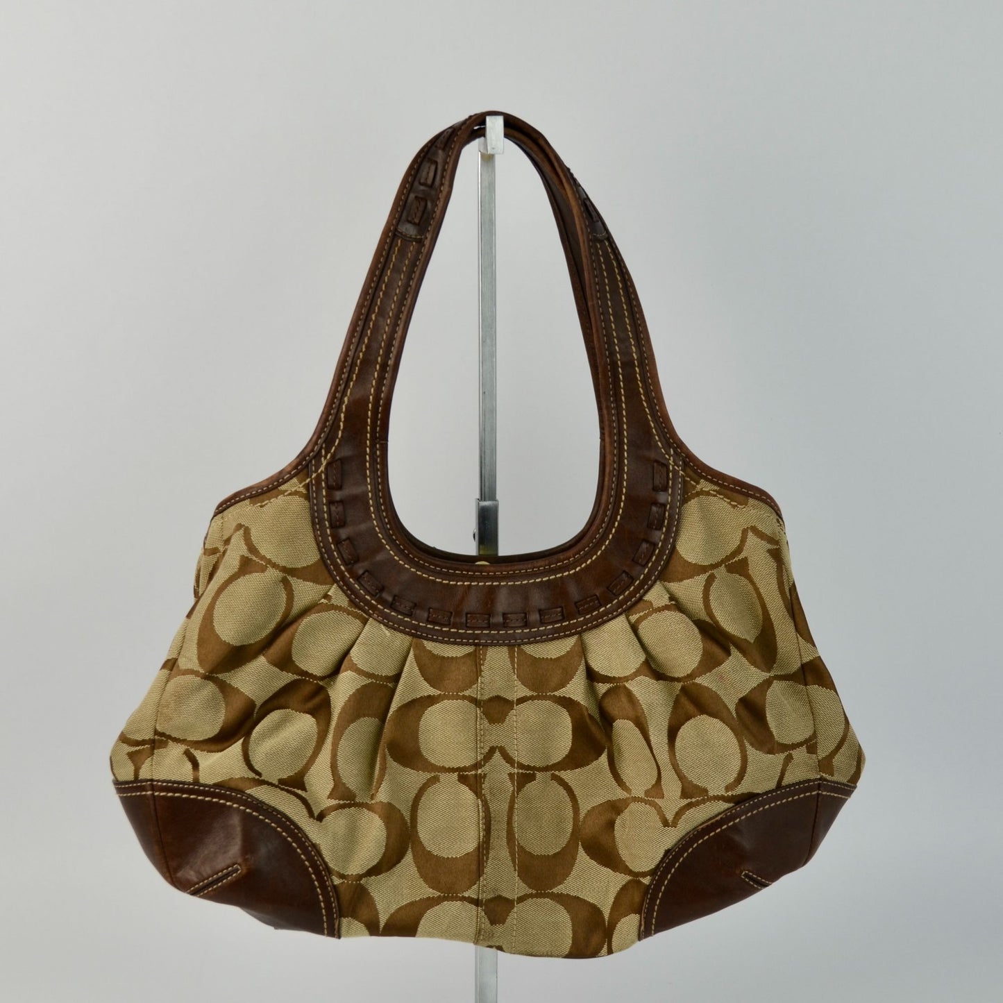 Coach 12232 Ergo Op Art Kisslock Brown