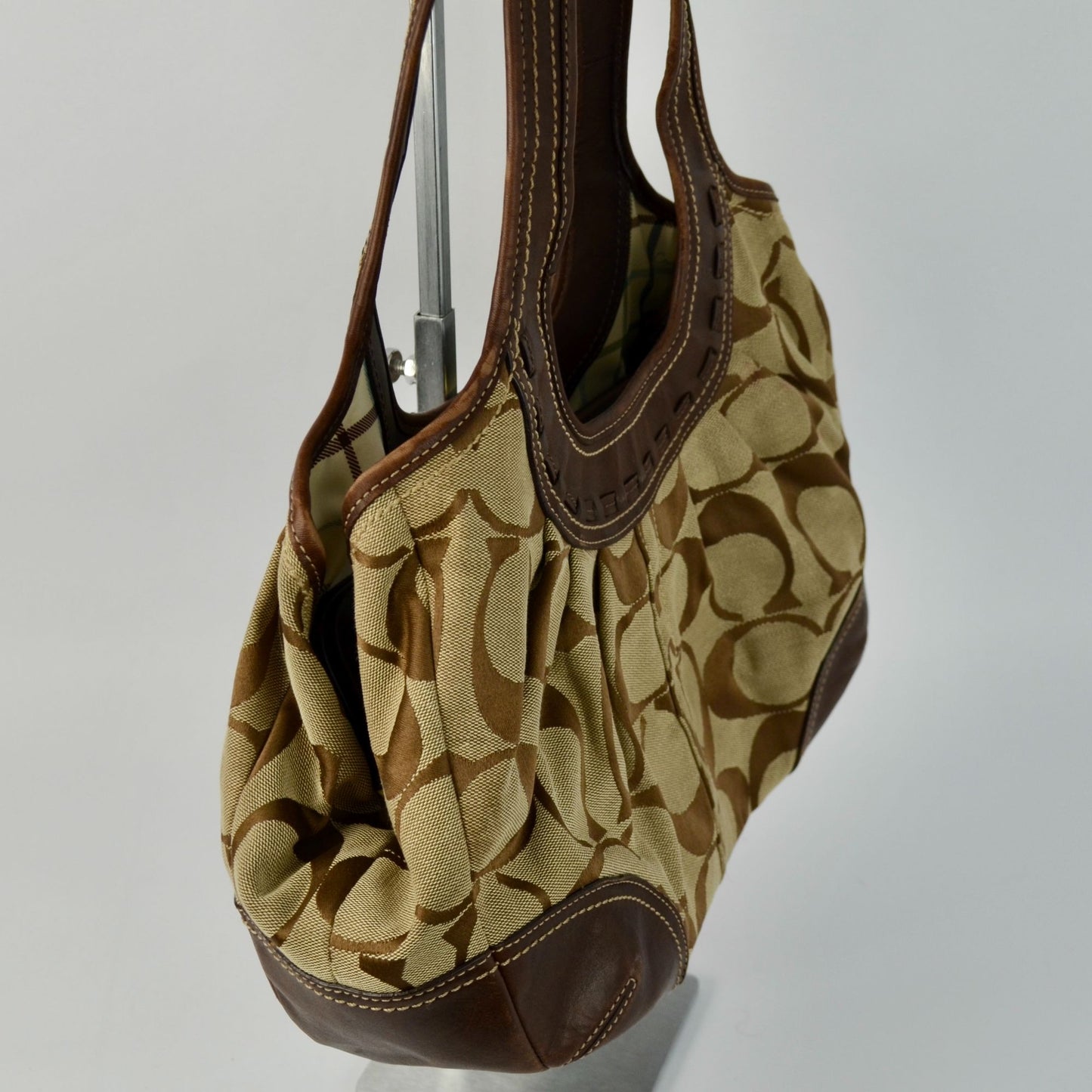 Coach 12232 Ergo Op Art Kisslock Brown