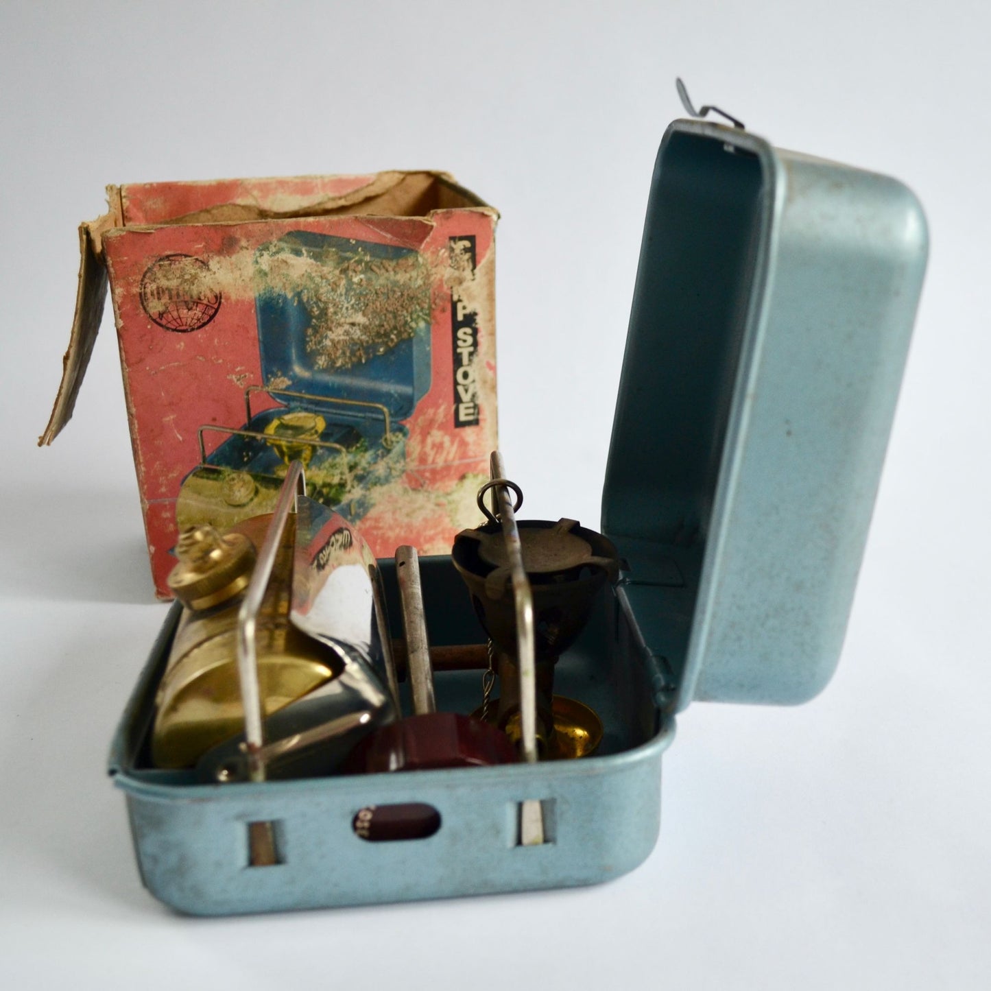 Vintage Optimus 8R Gas Camp Stove Made in Sweden UNTESTED