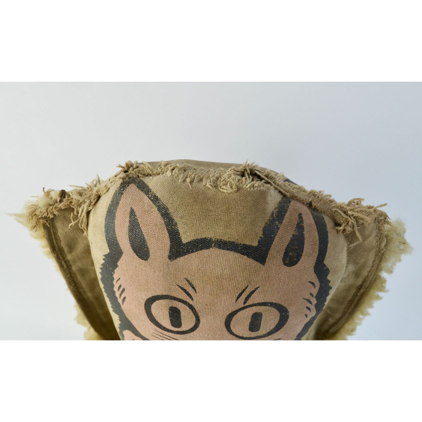 Vintage 1930s Era Carnival Knock Down Punk Cat Folk Art