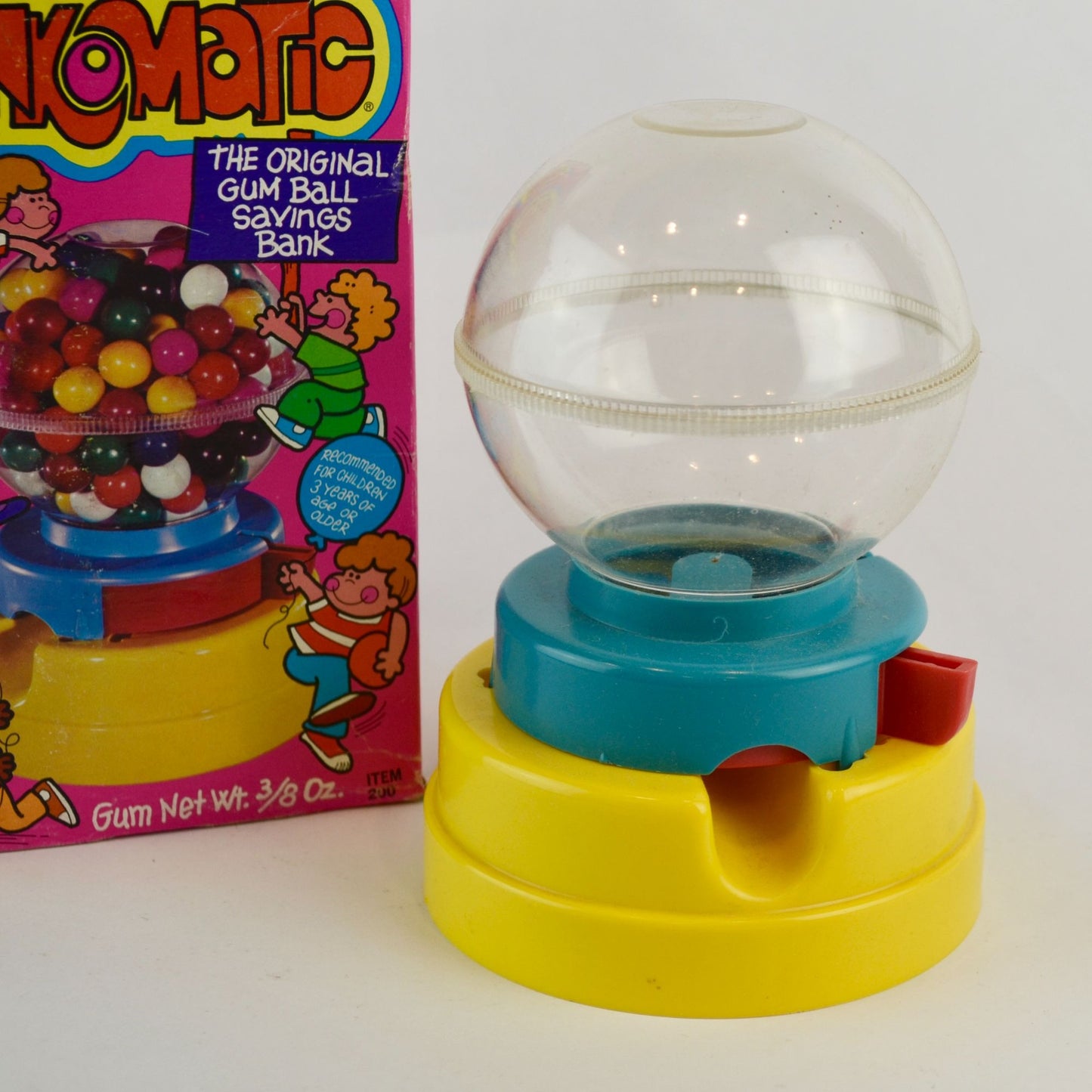 Vintage Tarco Bankomatic Gumball Savings Bank Gum Ball 1975 w/ Original Box!